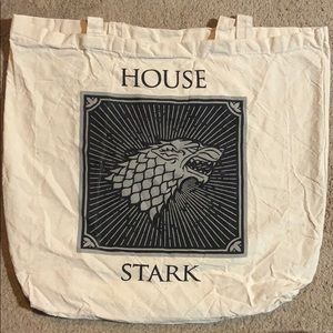 Game of Thrones Stark Tote Bag